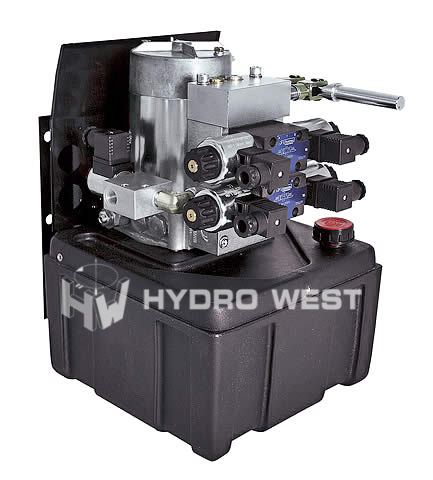 12 volt hydraulisch compact unit