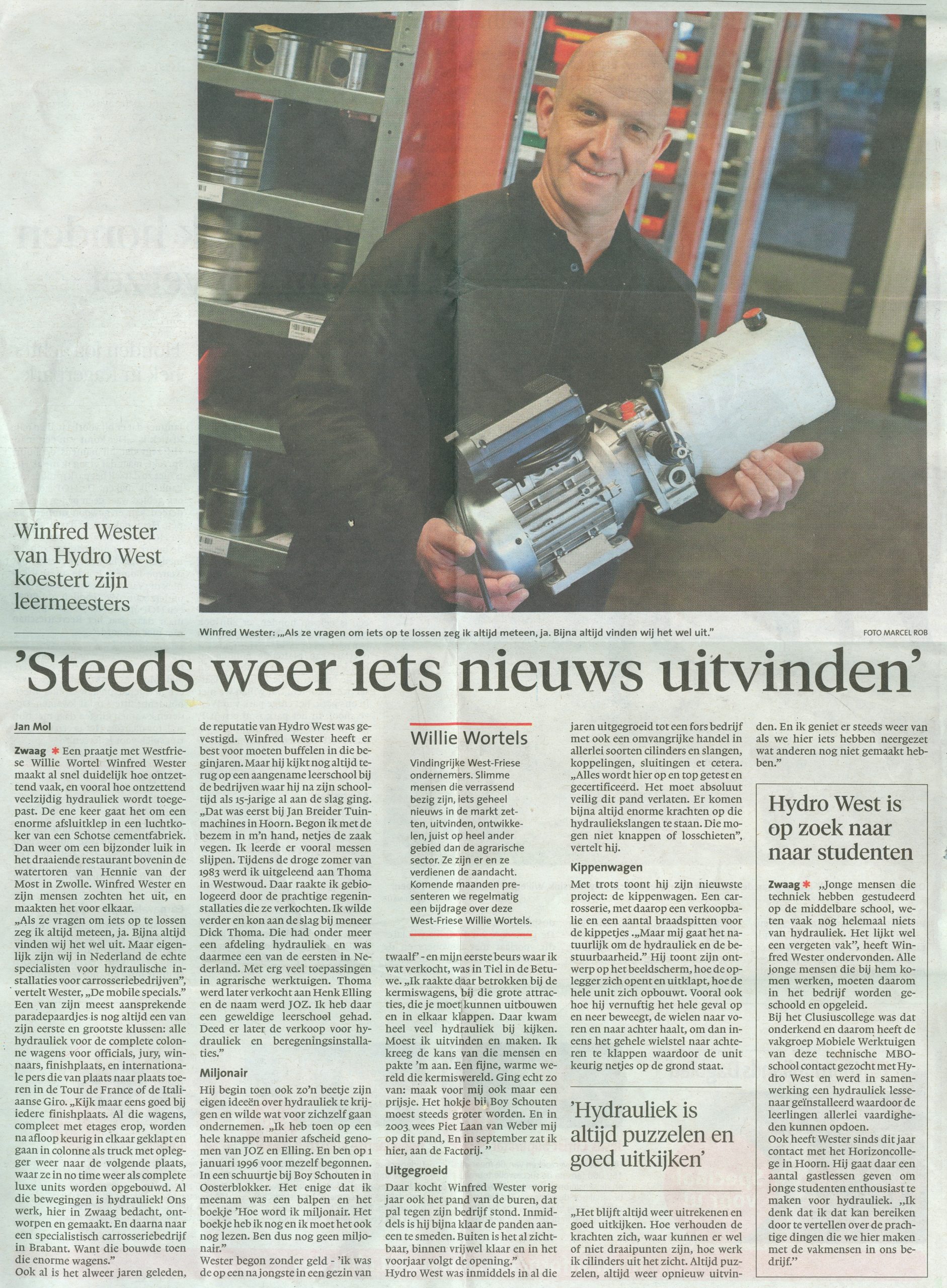 Steeds Weer Iets Nieuws Uitvinden