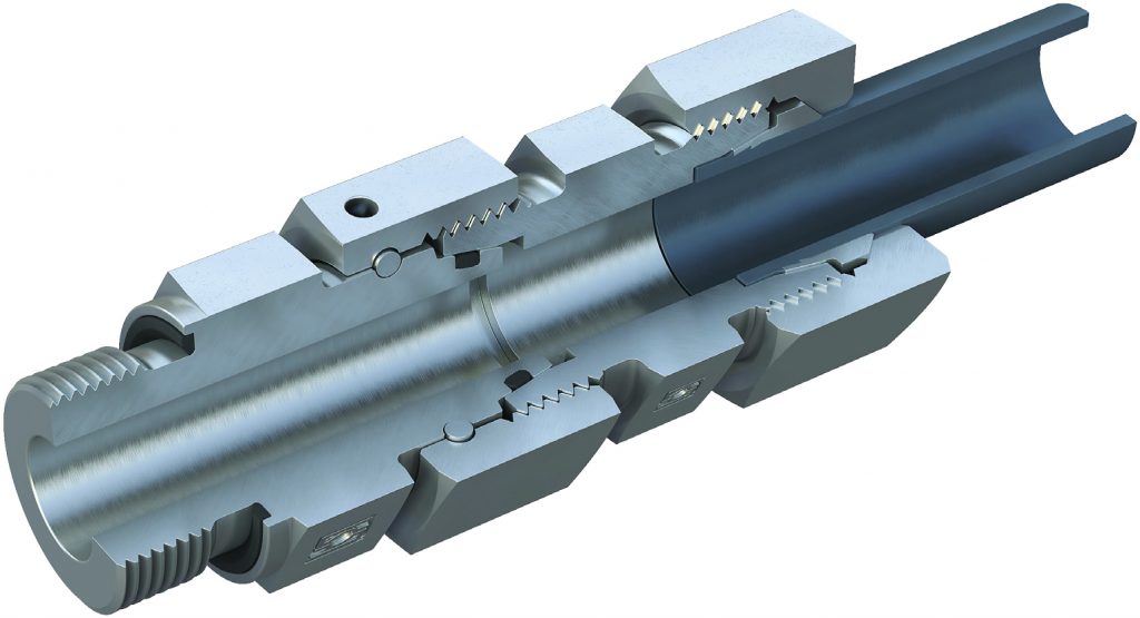 Tube fittings with 24 graden Taper ORing (DKO) Hydro West